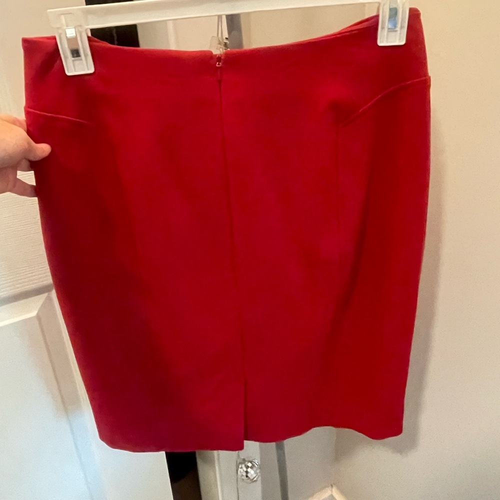 Elegant Red Women's Skirt